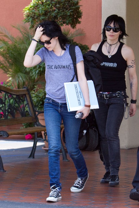 We love seeing Joan Jett and Kristen Stewart hanging out together as they 