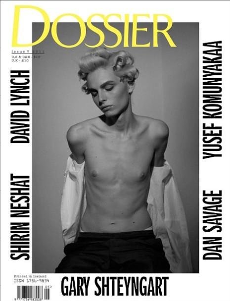 Danica Collins Cumshots On Tits - SHOULD THIS ANDROGYNOUS DOSSIER MAGAZINE COVER BE BANNED? â€“ Janet  Charlton's Hollywood, Celebrity Gossip and Rumors