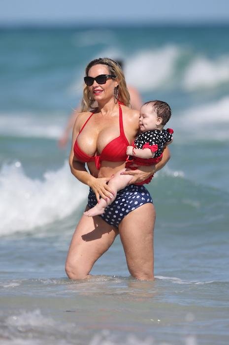 Shemale Nude Beaches Brazil - COCO AUSTIN AND CHANEL CATCH A WAVE IN MIAMI â€“ Janet Charlton's Hollywood,  Celebrity Gossip and Rumors