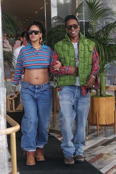 Rihanna shows off underboob in sexy holiday lingerie as singer heats up  with boyfriend A$AP Rocky