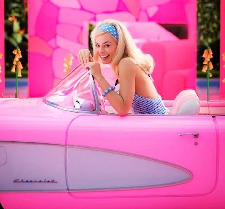 Gigi Hadid's Retro Pink Look Is Less Barbie, More Marcia Brady