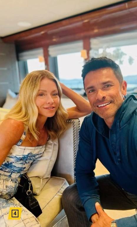 KELLY RIPA AND MARK CONSUELOS' SEXY TALK APPALLS THEIR KIDS – Janet  Charlton's Hollywood, Celebrity Gossip and Rumors
